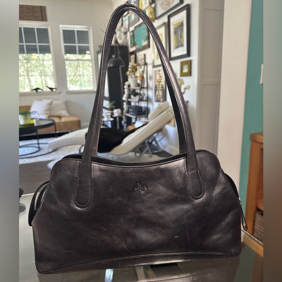 Monsac Handbags - Monsac black leather shoulder Bag